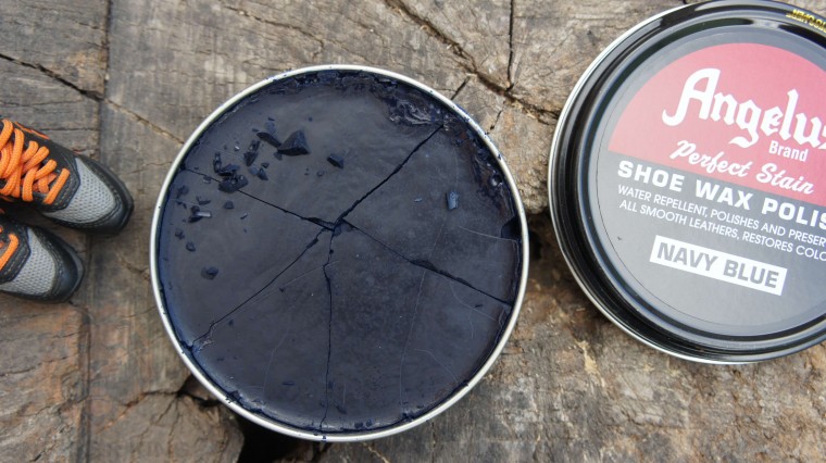 Віск для шкіри Angelus shoe wax Navy Blue (військово-морський синій) made in USA